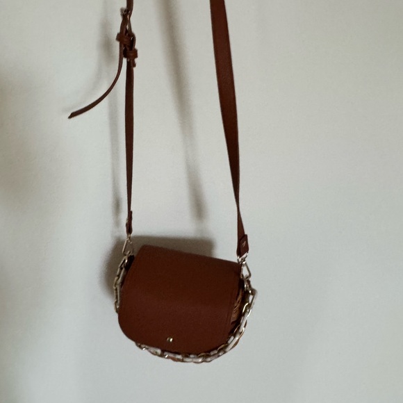 Brown Woven Crossbody Bag - Picture 6 of 7